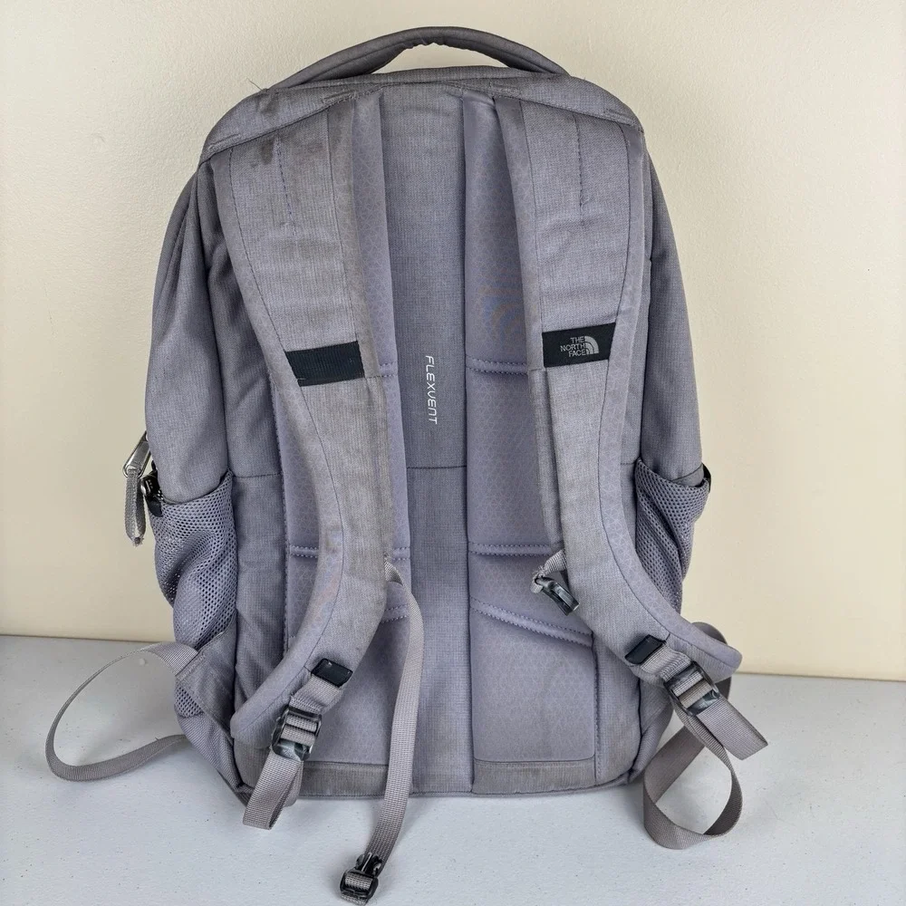 The North Face Jester Backpack Lavender FlexVent Laptop School Travel Student